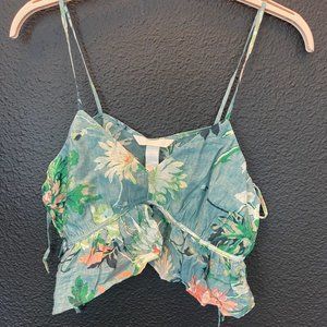 FLOWY CROP TOP